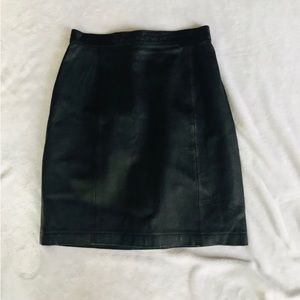 Wilson’s leather miniskirt